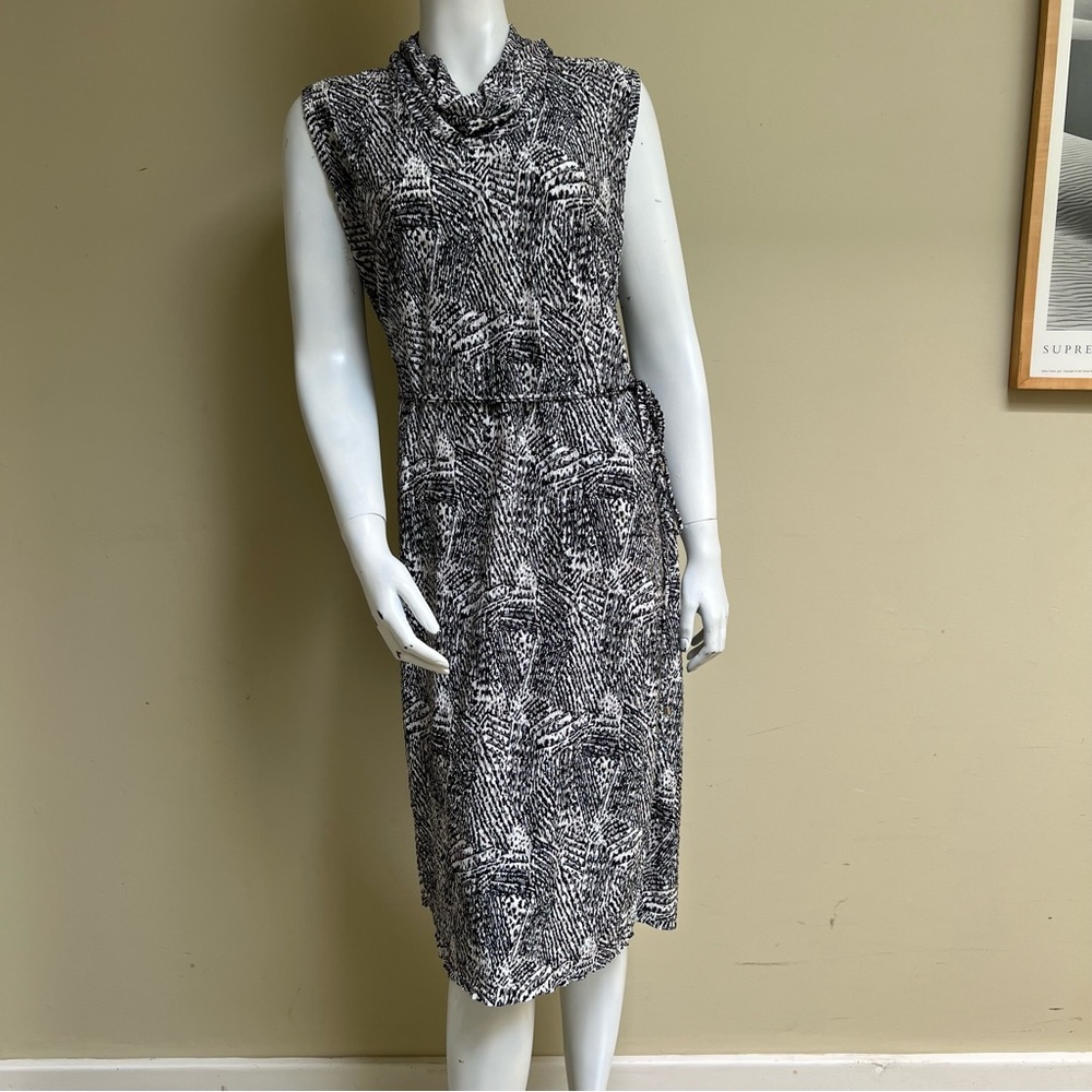 Vintage Sheath Midi Dress